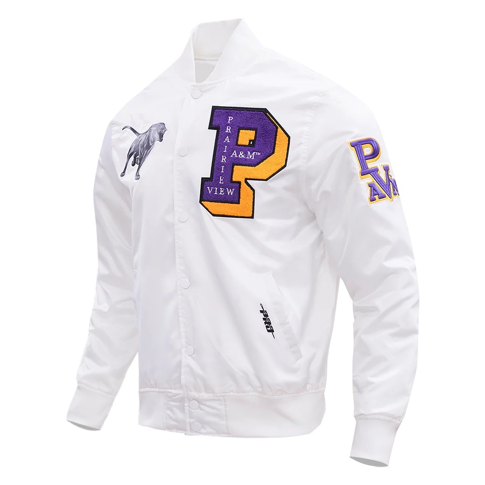 Prairie View A&m University Classic Satin Jacket