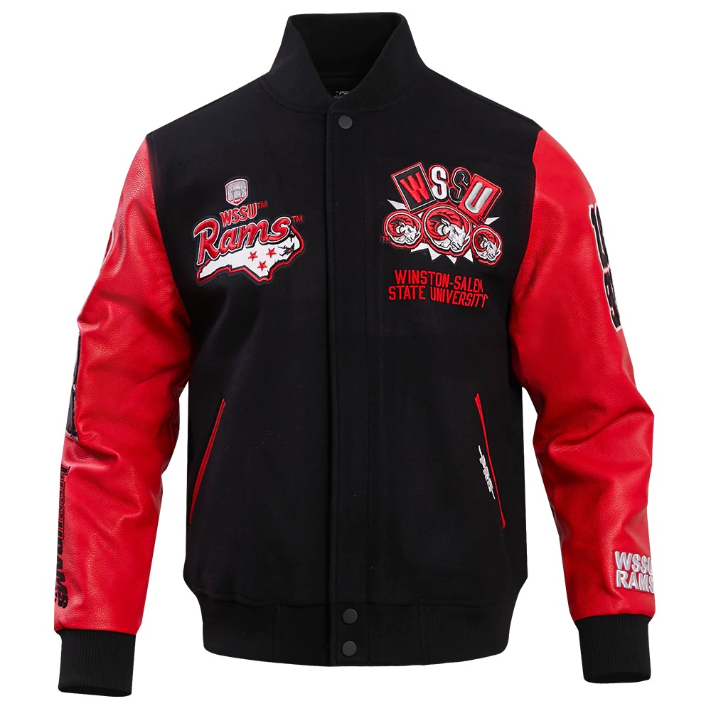 Winston-salem State University Homecoming Varsity Jacket