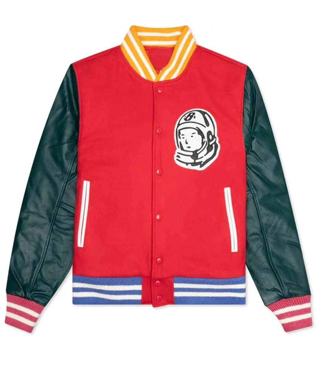 BBC Spaceman Logo Varsity Letterman Jacket
