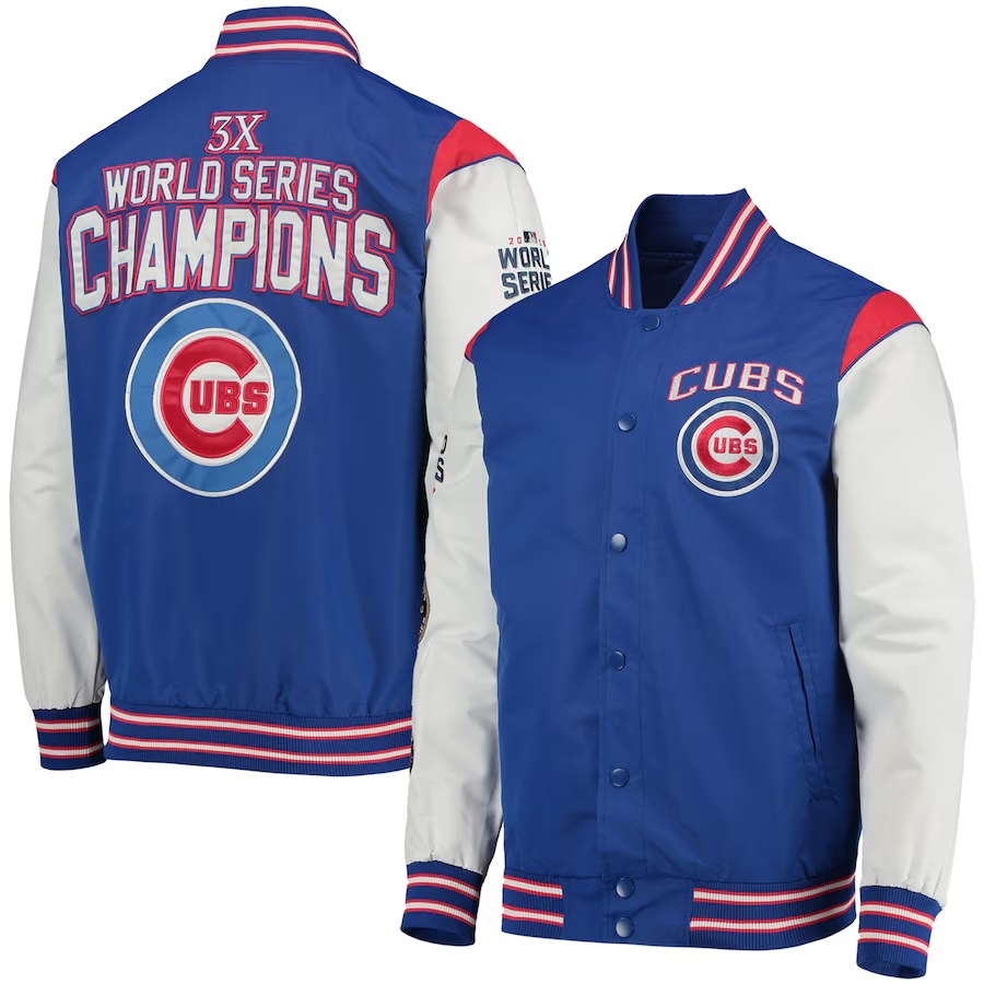 Chicago Cubs World Series Champions Jacket