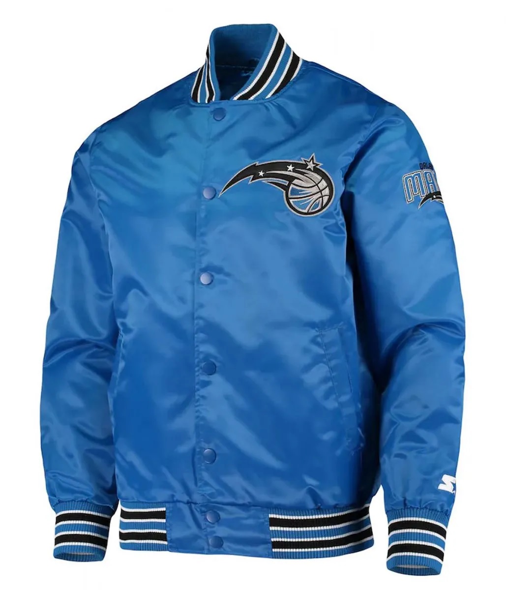 Orlando Magic The Diamond Classic Blue Bomber Jacket