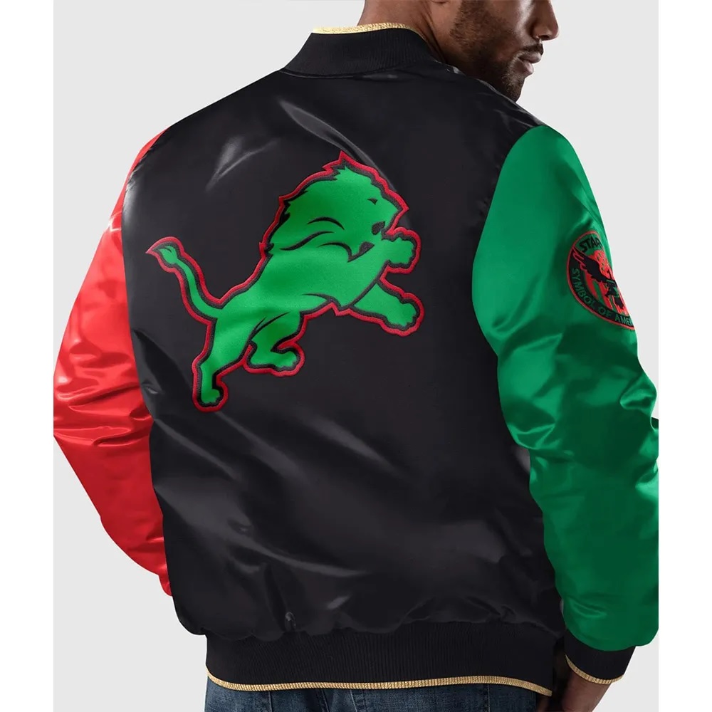 Detroit Lions Ty Mopkins Black History Month Jacket