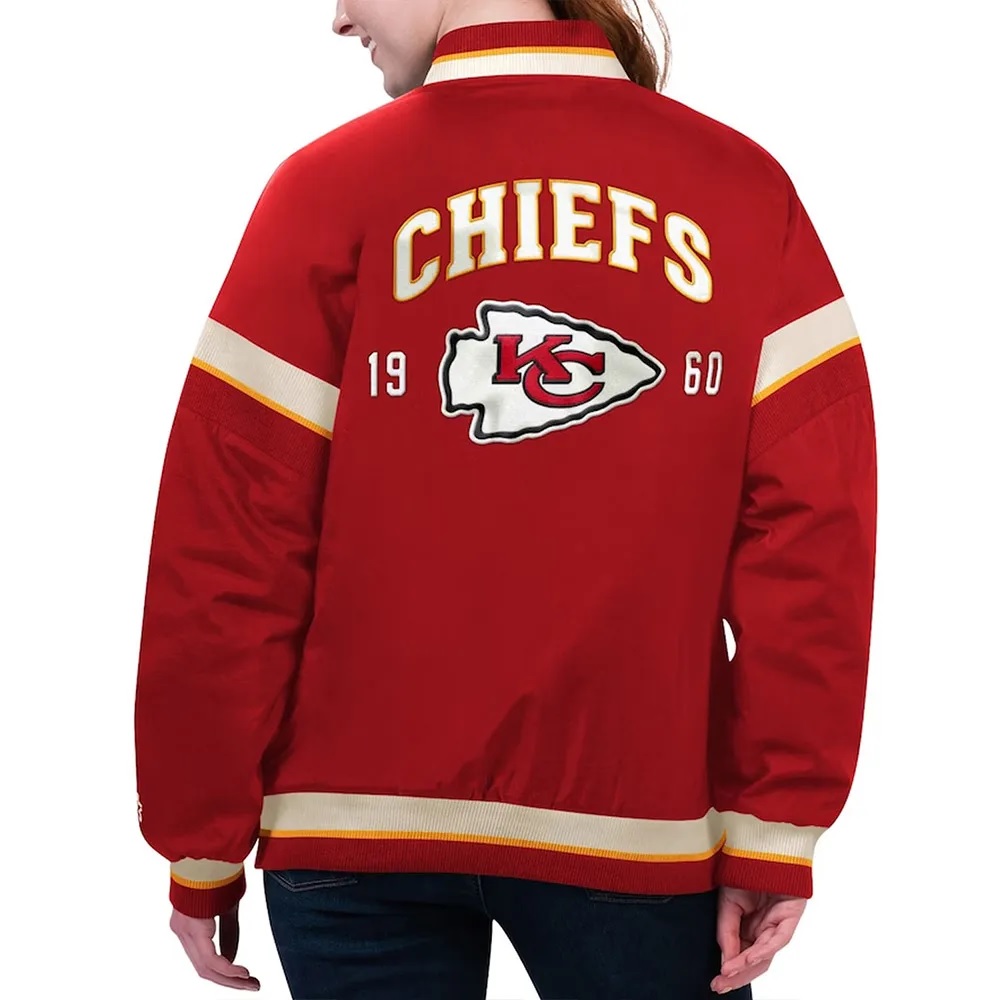 Kansas City Chiefs Tournament Red Varsity Jacket