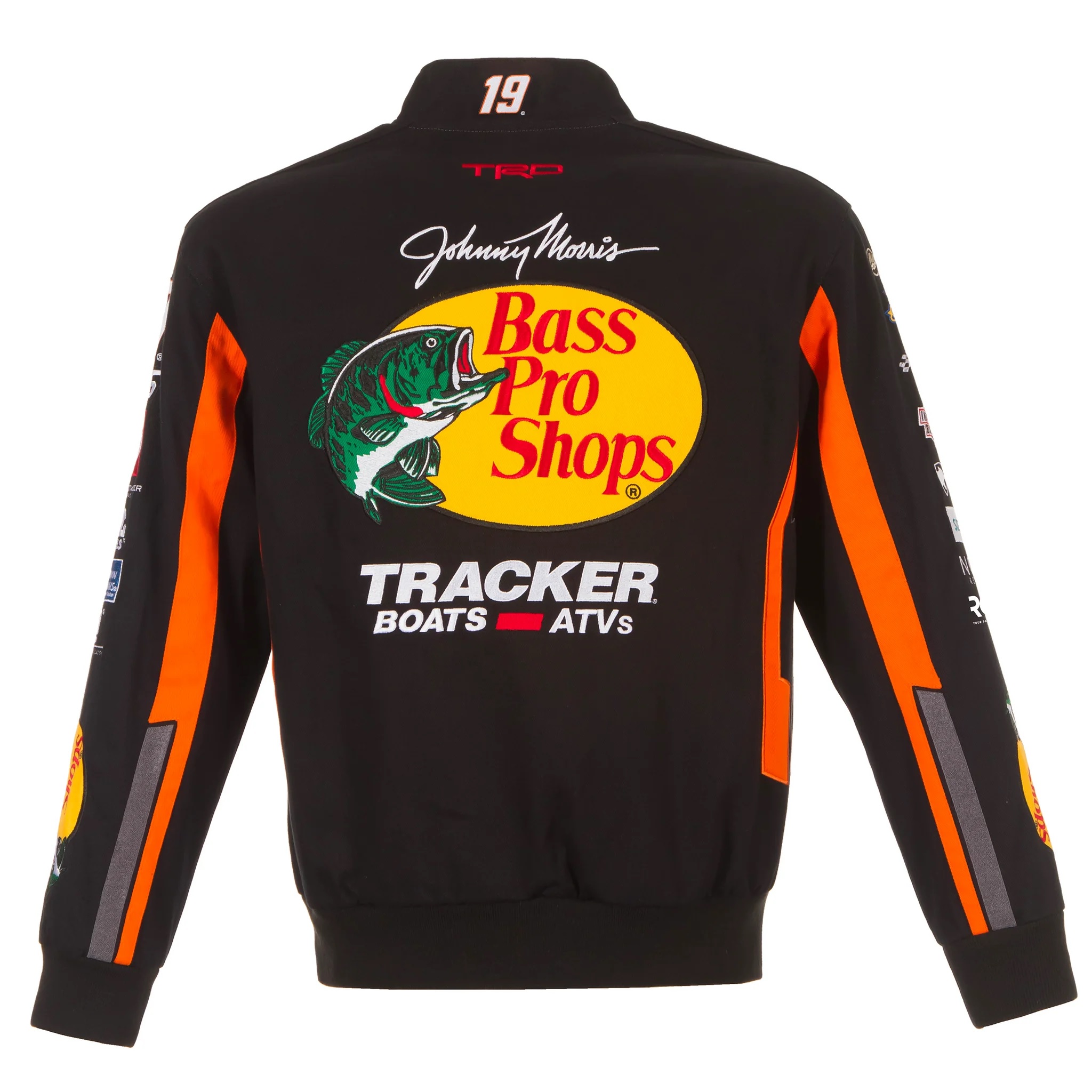 Martin Truex Jr Bass Pro Shops Twill Full-Snap Jacket