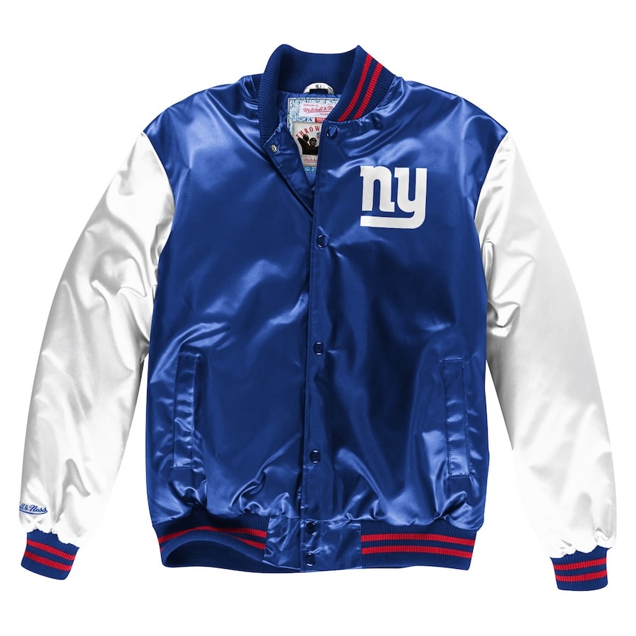 New York Giants Sublimated Varsity Jacket.